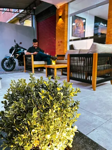 Área de espera externa da unidade Vila Valqueire